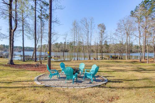Leesville House | Private Dock, Fire Pit: Lake Murray Family Escape!