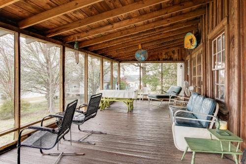 Greenwood House | Private Dock + Porch: Serene Lake Greenwood Escape