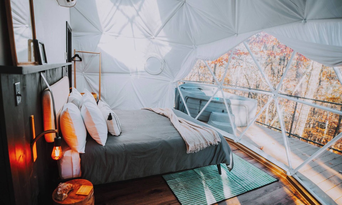 Mid America Resort | Quapaw Geodesic Dome at Starlight Haven Resort