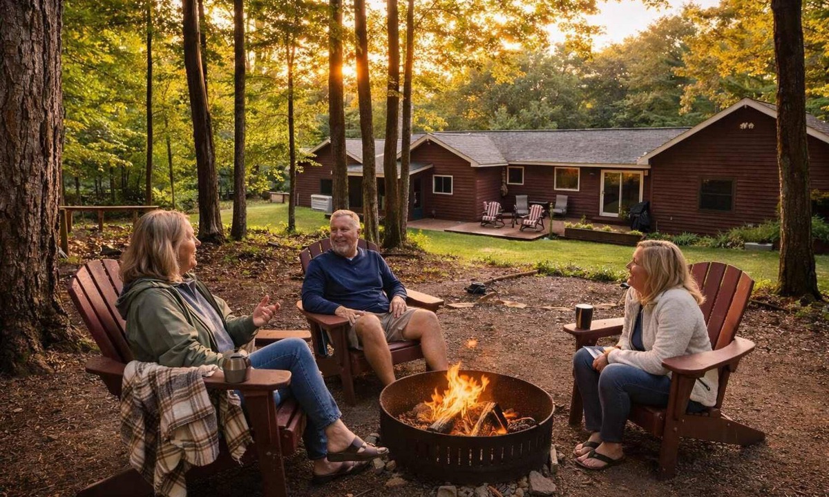 Bellaire House | Relax & Recharge | Fire pit, Game Room, Near Torch Lake