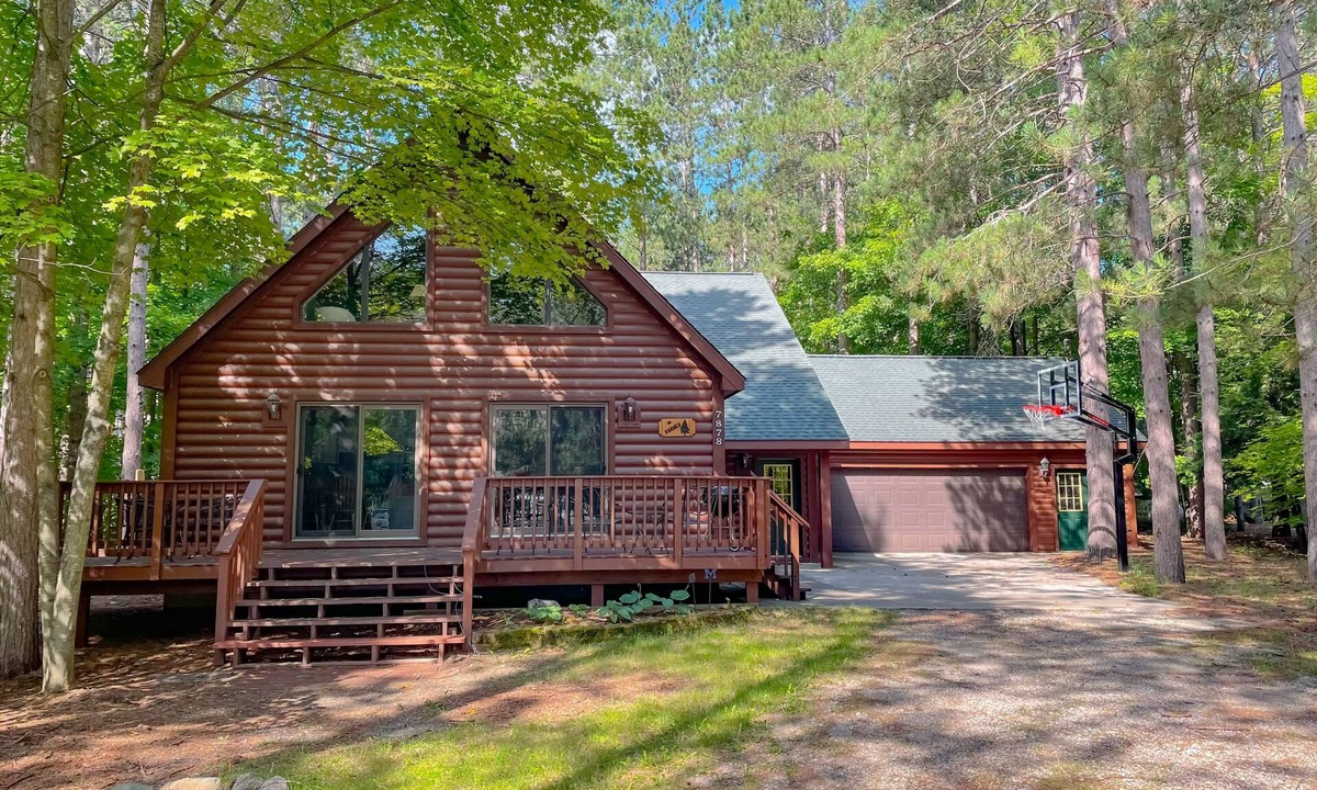 Thompsonville House | Resort home with private indoor hot tub, game room, firepit, bikes, Ping-Pong