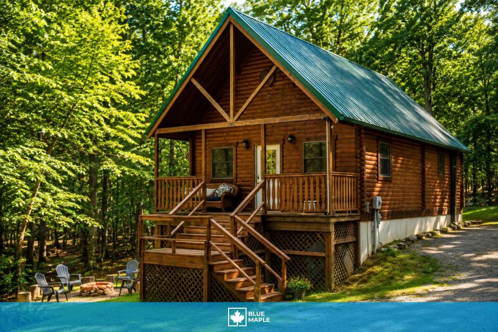 Great Cacapon Ski Chalet | River Cabin w Fire Pit Game Room