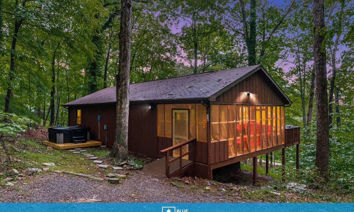 Great Cacapon Cabin | River Cabin w/Hot Tub, Screened Porch & Fire Pit