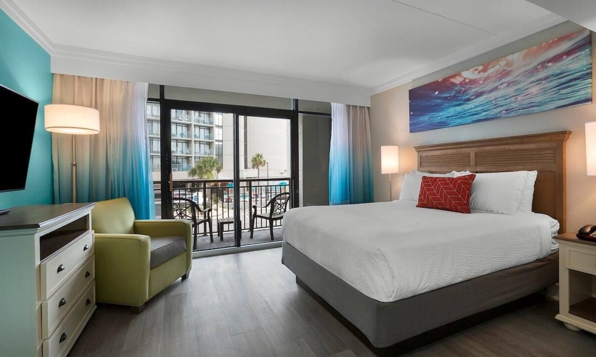 Myrtle Beach Resort | Roomy Two Bedroom Ocean View Condo 2nd Floor