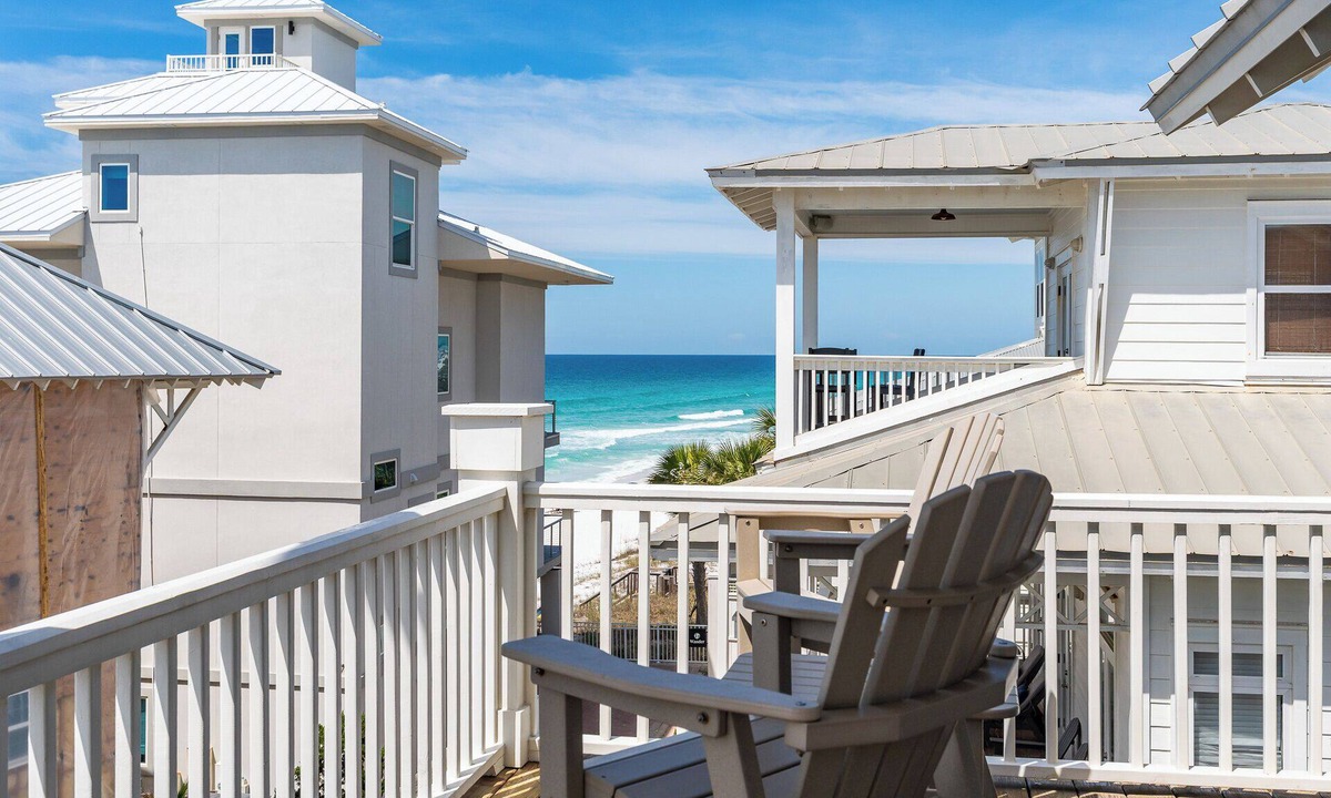 Seagrove Beach House | Sophisticated 5 BR, Bikes, & Private Beach Access + Under New Management