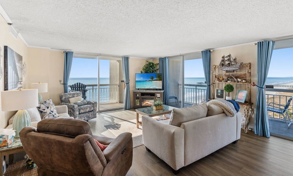 Arcadian Shores Condo | South Hampton 1110 Oceanfront w/Pool/Beach