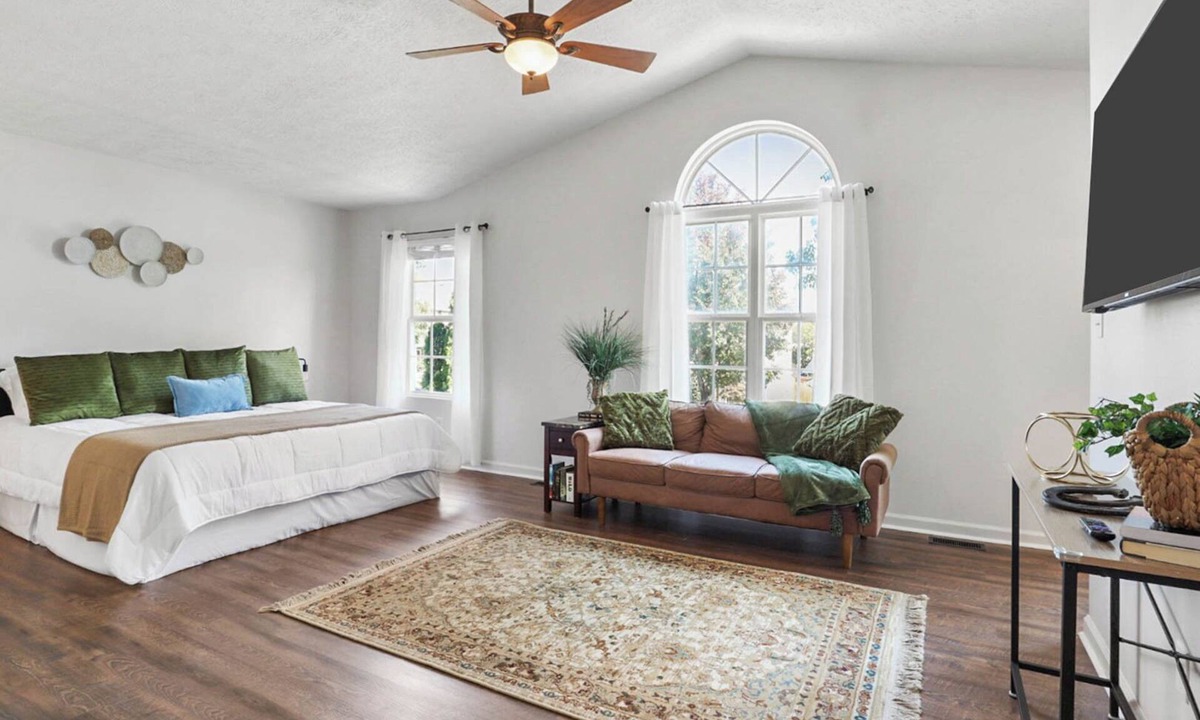 Lexington House | Spacious King Suite w/Game Room, Fire Pit & Patio