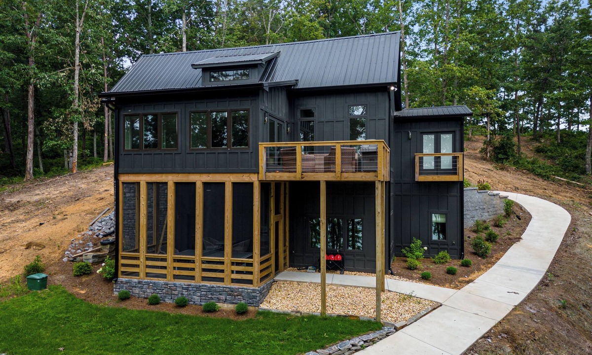 Arley House | Spacious new home on quiet cove, big water views sleeps 12