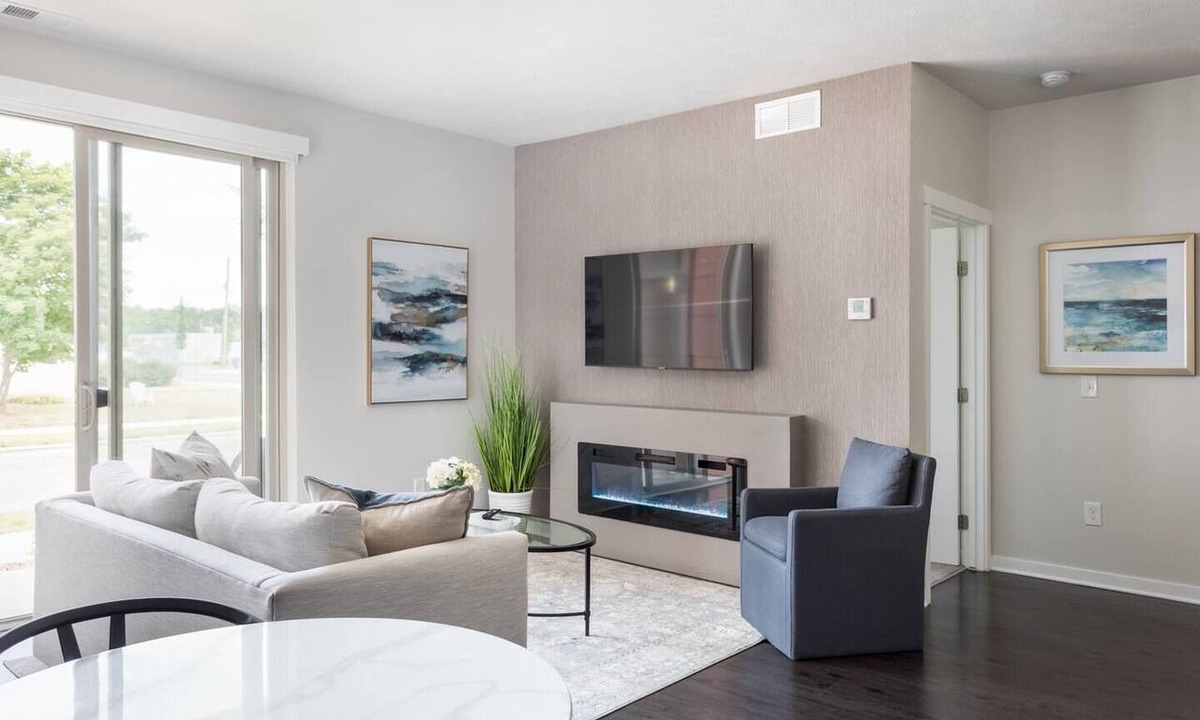 Traverse City Condo | Step-Free Trailside Condo | King Suite + Easy First-Floor Stay | Walk & Bike TC