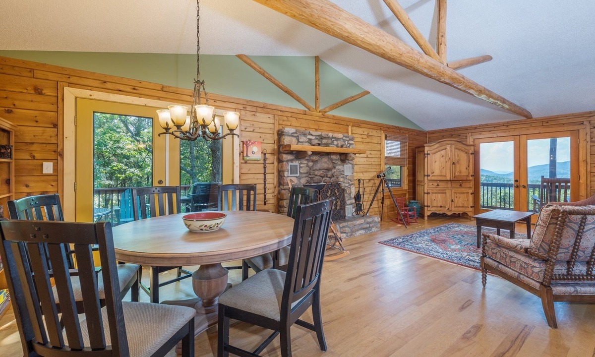 Black Mountain Cabin | Sterling Retreat | Pet Friendly, Hot Tub & Mountain Views!