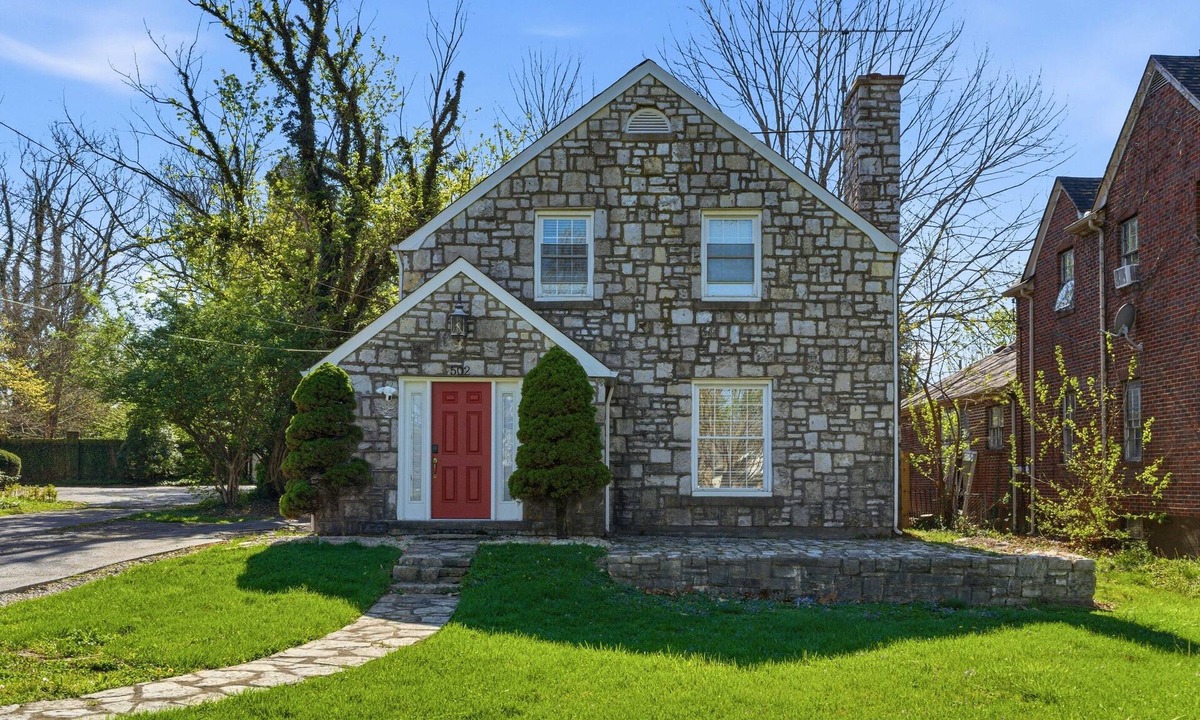 Lawrenceburg House | Storybook Stone Home | On the Bourbon Trail