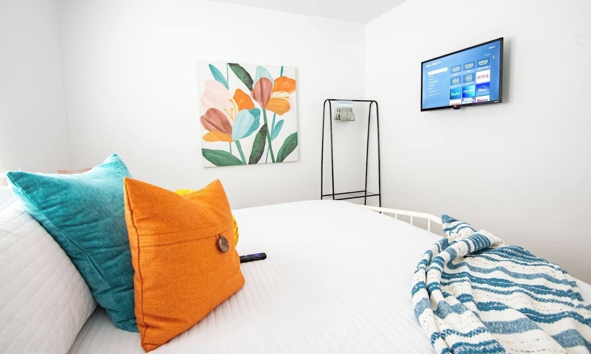 Five Points South Condo | Sunny City Flat | Vulcan’s Hideout A2 | King Bed
