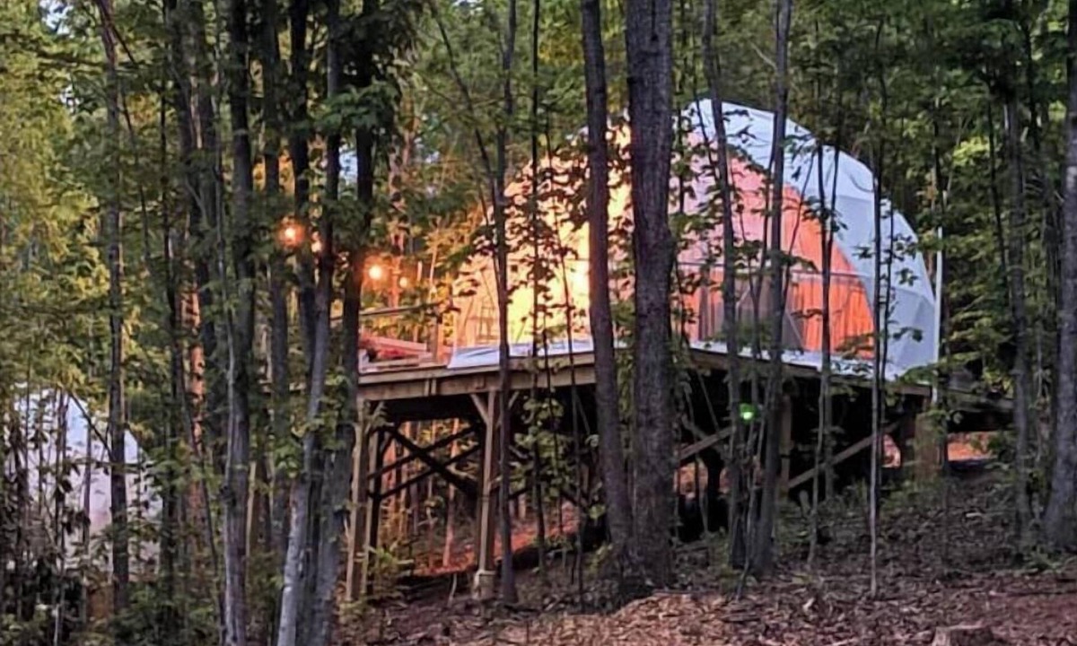 Marion House | Sunshine Dome @ Soulshine Glamping also check out Moonshine Dome