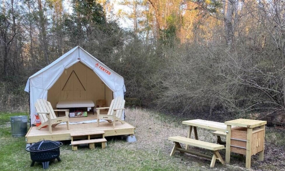 Quitman RV Rental | Tentrr State Park Site - Mississippi Clarkco State Park - Lakeview Site H - Sing