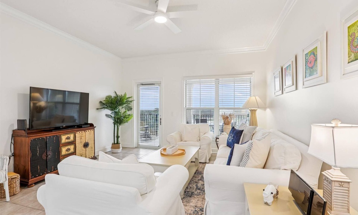 North Forest Beach Villa | Top Floor Villa Just Steps to Beach!