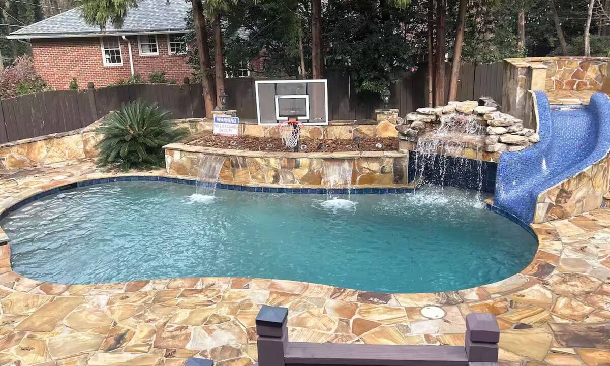 Atlanta House | tPrivate Buckhead Estate Pool, Game Room, Custom Kitchen