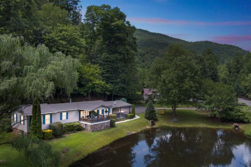 Whittier House | Twin Ponds Retreat-Pond Hot Tub Fire Pit Game Room Pet Friendly