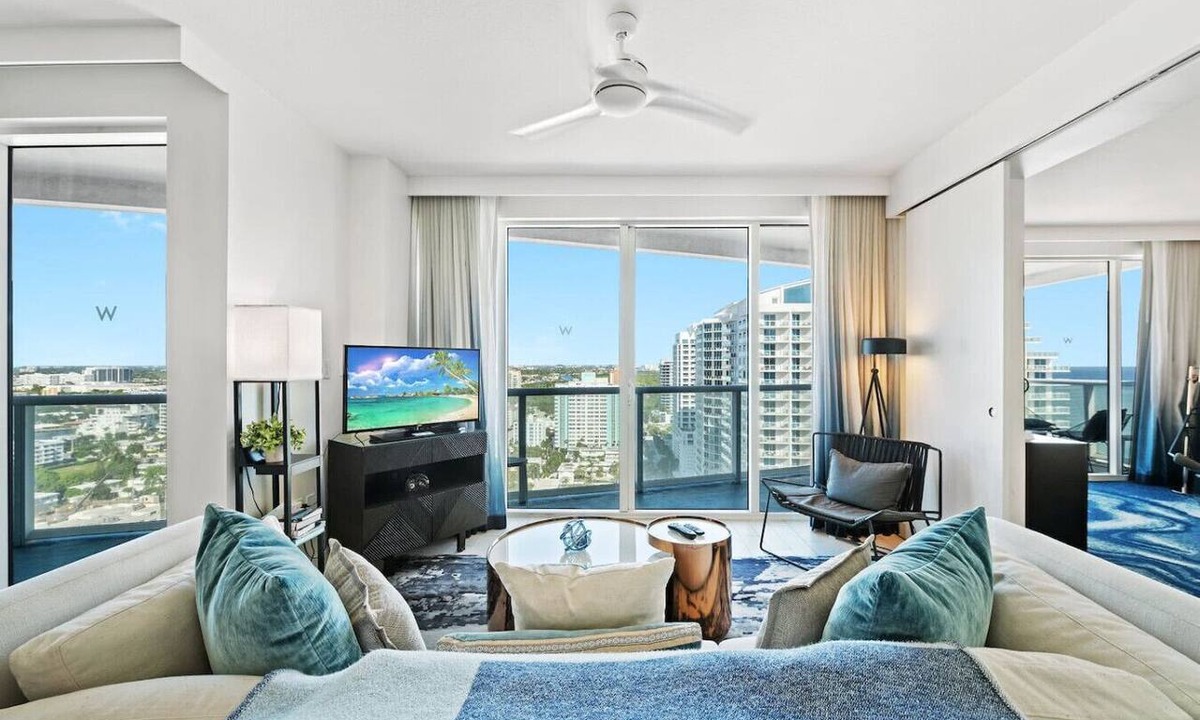 Central Beach Condo | W Fort Lauderdale 21st Floor w/Ocean View - Resort Access: 2BR 2BA