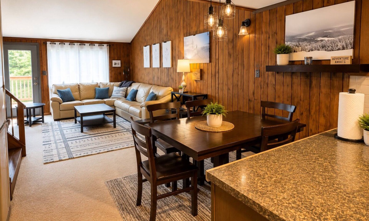 Snowshoe Condo | Wabasso 16, Walk to Upper Flume, Cozy 2BR/2BA Retreat, Covered Parking