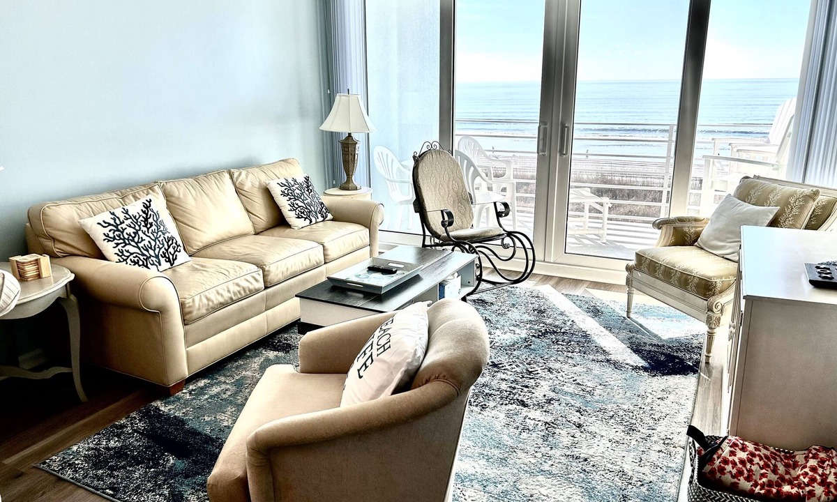 Ocean Drive Condo | WAKE UP TO OCEAN WAVES! BEACH FRONT 3BR BOUTIQUE CONDO IN PREMIERE LOCATION!