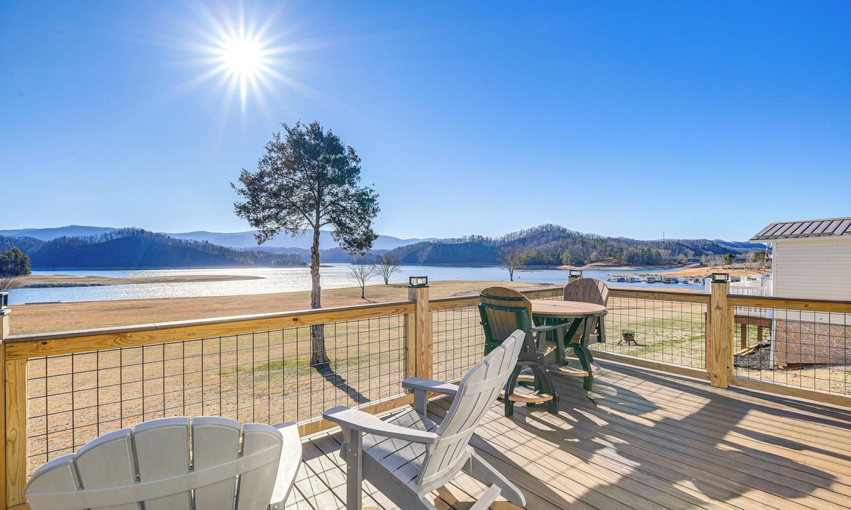 Bristol House | Walk to Marina: Waterfront South Holston Lake Home