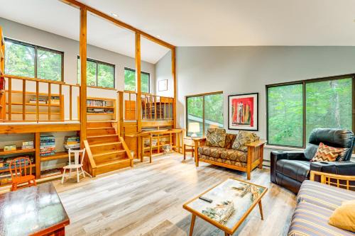Montague House | Walk to Semi-Private Beach: Lake Michigan Getaway