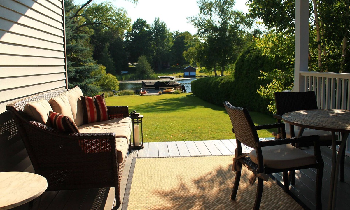 Lake Leelanau House | Waterfront Property on Lake Leelanau! Walk to Wineries & Restaurants incl Dock