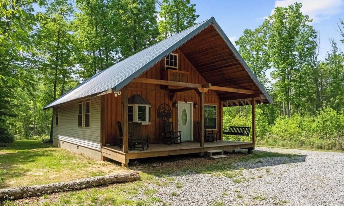 Bluewell Cabin | Welcome to Outlaw Acres at Hatfield McCoy. Mountain home on 21 acres