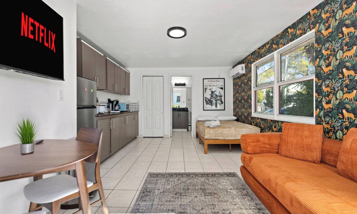 East Little Havana House | Welcome to Studio Sol – Little Havana Retreat, your vibrant vacation base!