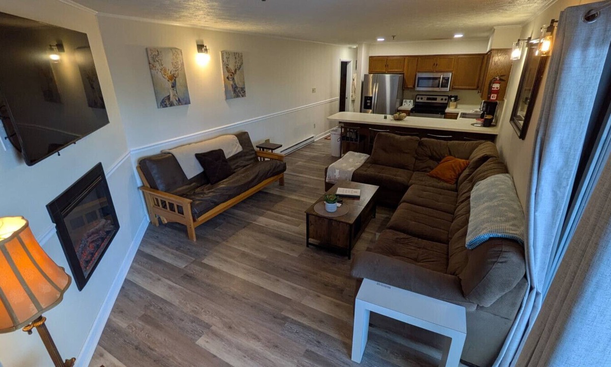 Ghent Apartment | Winterplace D106 Ski in Ski out condo First floor