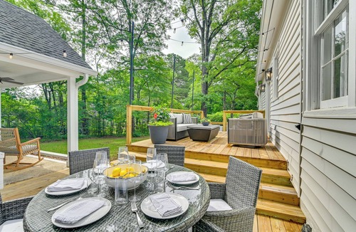 Starkville House | 1 Mi to Miss State: ‘Wremy Cottage’ w/Deck & Yard