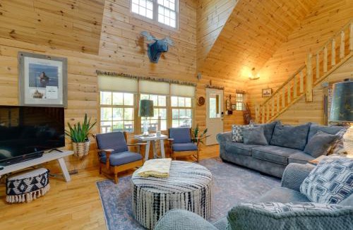 Port Austin House | 1 Mi to Public Beach: Port Austin Cabin w/Hot Tub
