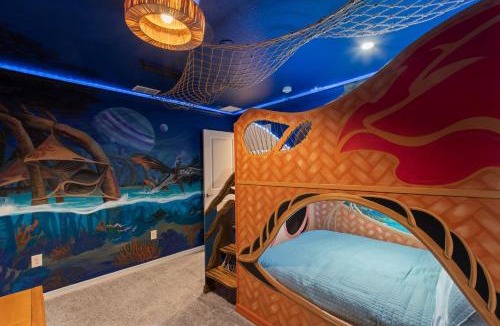 Four Corners House | 10 BR Home, Themed Rooms, Private Pool, in New Windsor Cay Resort