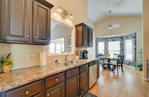 Browns Summit Cottage | 11 Mi to Greensboro: Family Home w/Hot Tub