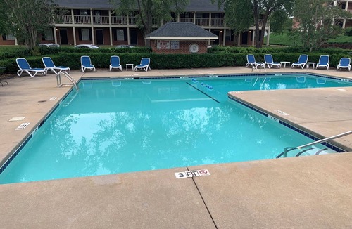 Clemson Condo | 2-bedroom condo in tranquil Clemson with cool AC, walkable to campus.