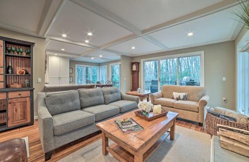 Birchwood Farms House | 2 Mi to Tunnel of Trees: Home w/Furnished Deck
