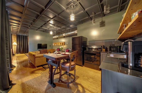 Sedalia Apartment | 2 Vintage-Style Loft Apts: Walk to Dtwn Sedalia