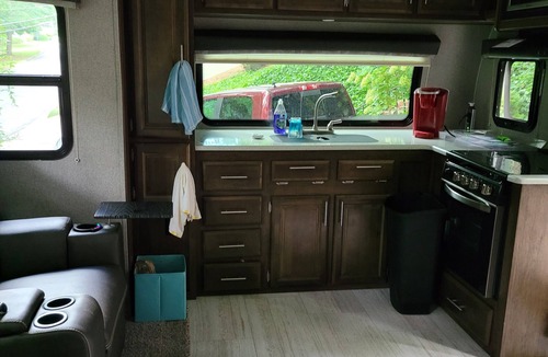 Tucker House | 2020 travel trailor which we deliver to surounding campgrounds, speedways ect..