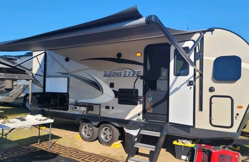 Tucker House | 2020 travel trailor which we deliver to surounding campgrounds, speedways ect..