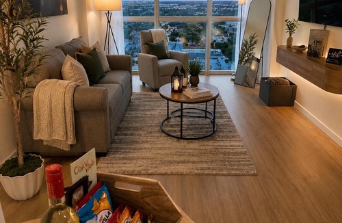 Fort Myers River District Apartment | 24th Floor Luxury Downtown Apartment with City Views Pool Spa Jacuzzi Cinema Game Room and more
