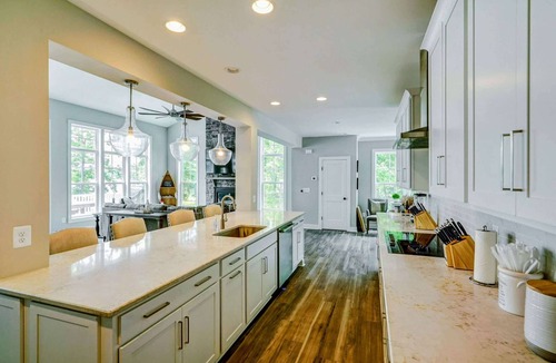 Mineral House | 250’ of Lakefront with Boat House & Private Beach