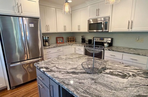Baileys Harbor House | 250' RELAXING WATERFRONT SPACIOUS REMODEL & WALKING TO SAND BEACH NEW FIREPLACE