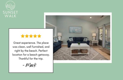 South Beach Villa | 2BR Bluff Villa w Balcony Walk to Salty Dog