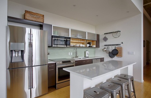 East Nashville Condo | 2BR Penthouse Condo | Balcony + Skyline Views