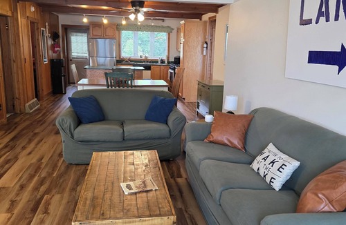 Lake City House | 3 Br Lakefront Cottage on Beautiful Sandy Beach Lake Missaukee