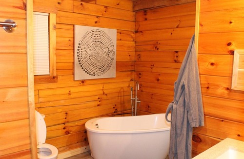 New Plymouth Cabin | 3 Cabin Community with Hot Tub and Fire Pit
