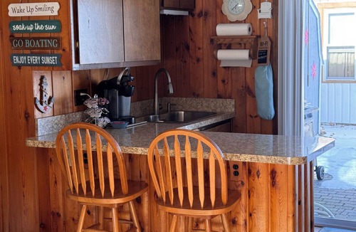 Prudenville Cabin | 3 Cozy Cabins Nestled on Houghton Lake w/Waterfront Decks