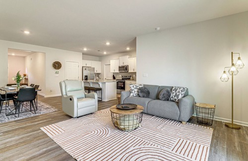 Hickory House | 3 Mi to Lake Hickory: Family Home w/Fire Pit!