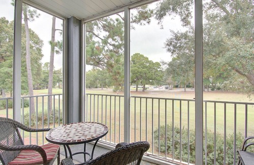 Sea Trail Condo | 3103 Royal Poste Pet-Friendly Fairway 2 Bedroom Condo 1 mile to Sunset Beach