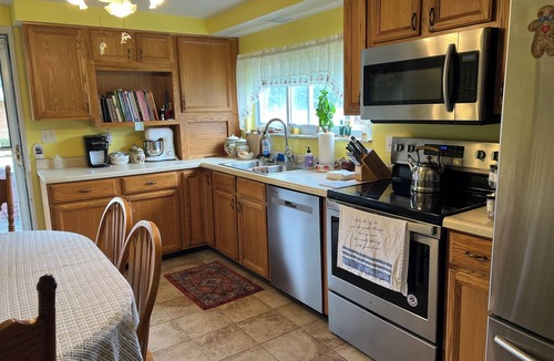 Mount Pleasant House | 3bd home in Mt. Pleasant; near festivals, biking, skiing.
